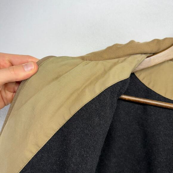 Vintage Ralph Lauren Jacket Men's Medium Brown Tan Fleece Lined Corduroy Collar - Picture 3 of 15